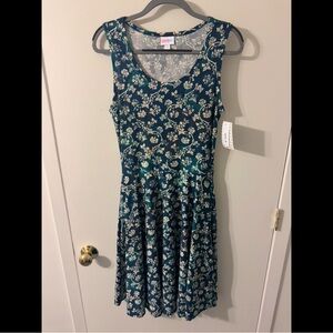 Floral Sleeveless Dress Lularoe Nicki